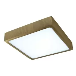 Image of Kaju Surface Mounted LED Downlight Square 30W Brass