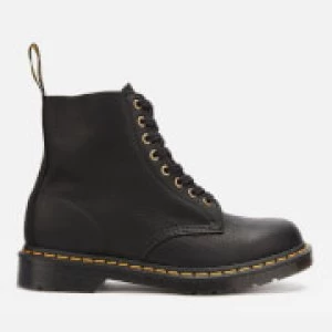 Image of Dr. Martens Mens 1460 Ambassador Soft Leather Pascal 8-Eye Boots - Black - UK 7