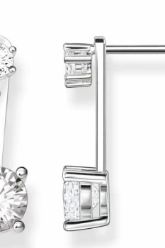 Image of Ladies Thomas Sabo Sterling Silver Glam & Soul Zirconia Stud earrings H1926-051-14