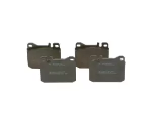 Image of Bosch Brake pad set 0 986 463 921 Brake pads,Brake pad set, disc brake MERCEDES-BENZ,SL (R107),Stufenheck (W123),W123 Coupe (C123)
