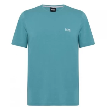 Image of Hugo Boss Small Logo T-Shirt Teal Green Size L Men