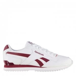 Image of Reebok Royal Glide Mens Trainers - White/Burgundy