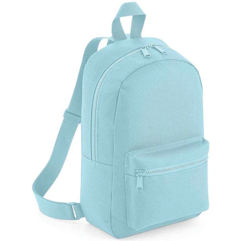 Image of Bagbase Mens Essential Fashion Mini Backpack in Blue Blue Male