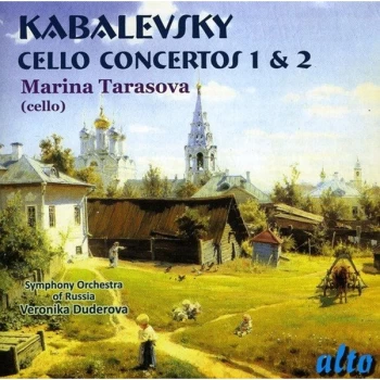 Image of Tarasova - Kabalevsky: Cello Concertos 1 & 2 CD