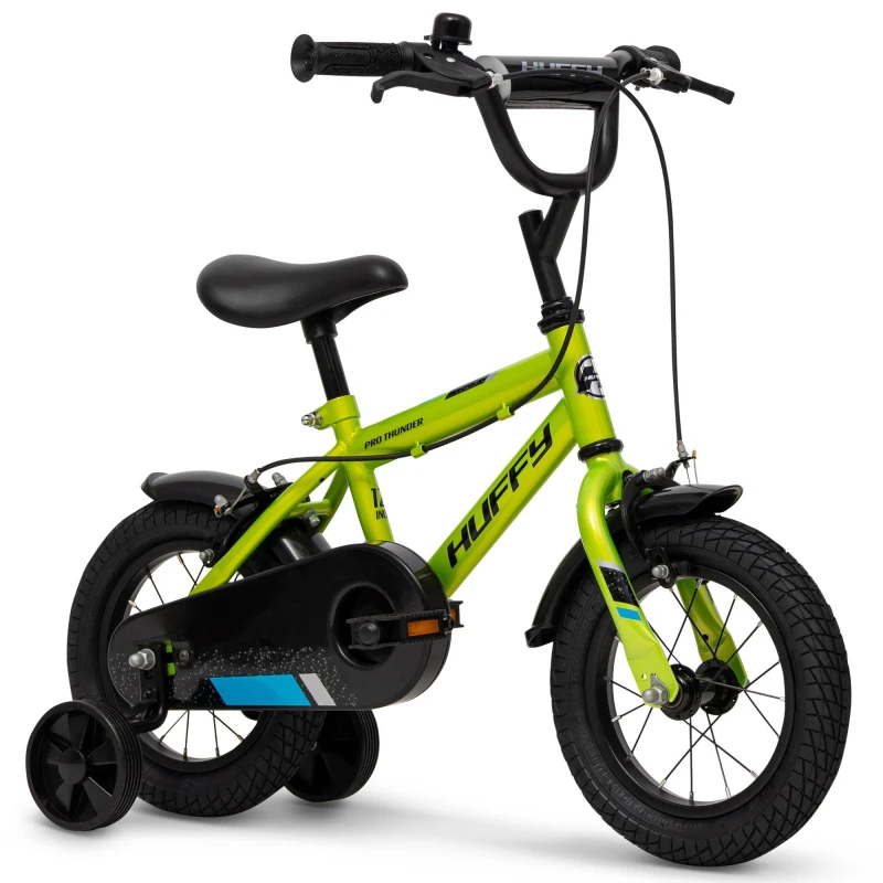 Image of Huffy Kids Pro Thunder Kids Bike Acid Green male One Size