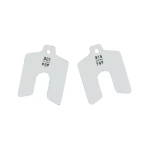 Image of 0.200MMX75X75MM Stainless Slotted Shim (Pk-10)