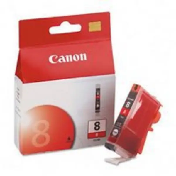 Image of Canon CLI8R Red Standard Capacity Ink Cartridge 13ml - 0626B001 CACLI8R