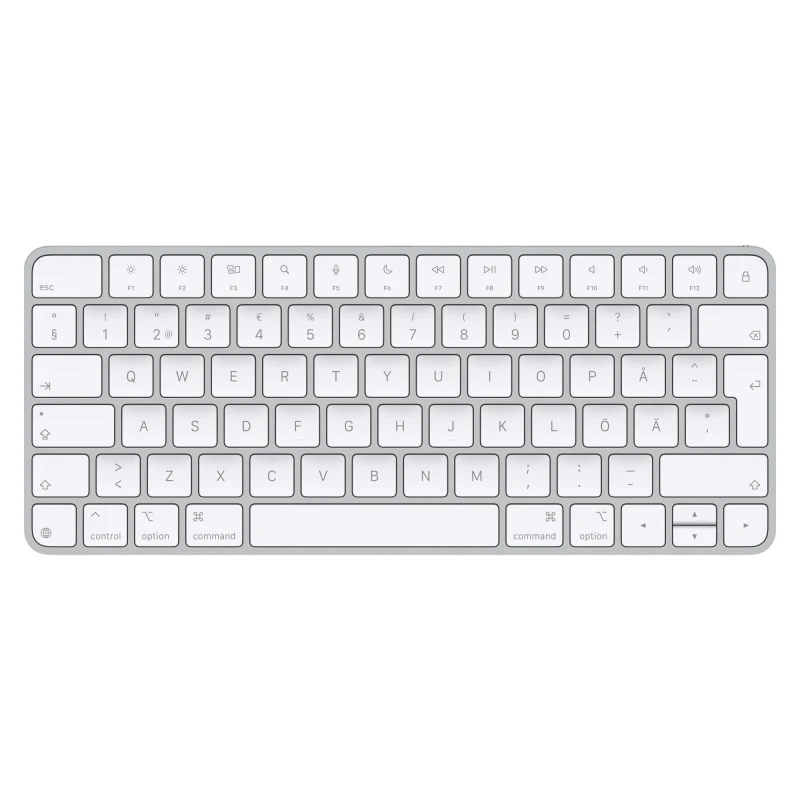 Image of Apple Apple Magic keyboard Universal USB + Bluetooth QWERTY Finnish, Swedish White MXCL3S/A