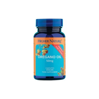 Image of Higher Nature Oregano Oil Capsules - 90s - 65792