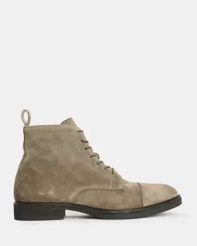 Image of AllSaints Drago Suede Lace Up Boots