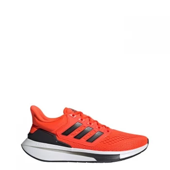 Image of adidas EQ21 Run Shoes Mens - Solar Red / Core Black / Carbo