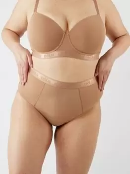 Image of Oola Control High Waist Brief, Dark Beige, Size 18-20, Women