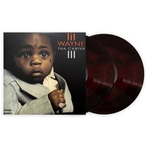 Image of Lil Wayne - Tha Carter 3 Red & Black Galaxy Vinyl