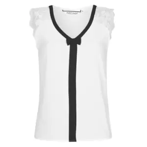 Image of Naf Naf CORAZON womens Blouse in White - Sizes S,M,L,XL,XS