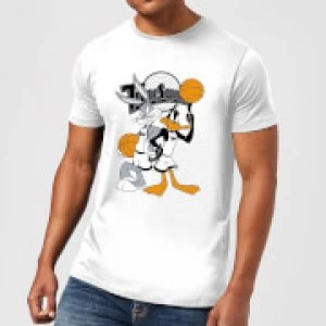 Image of Space Jam Bugs And Daffy Tune Squad Mens T-Shirt - White - 3XL