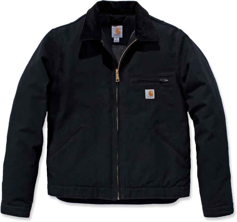 Image of Carhartt Duck Detroit, textile jacket , color: Black , size: XXL