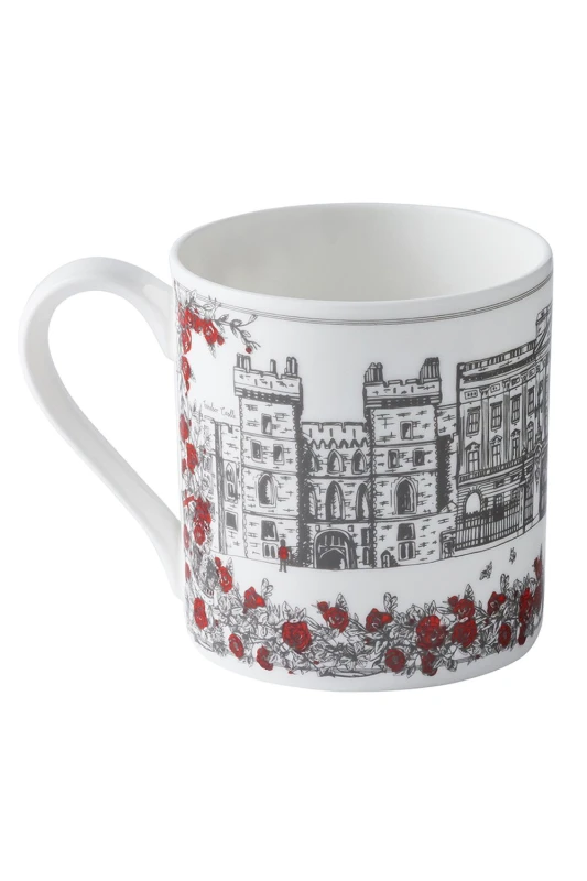 Image of VICTORIA EggS Royally British Fine Bone China Mug Multi unisex