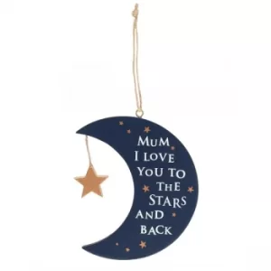 Image of I Love You To The Stars & Back Hanging Sign