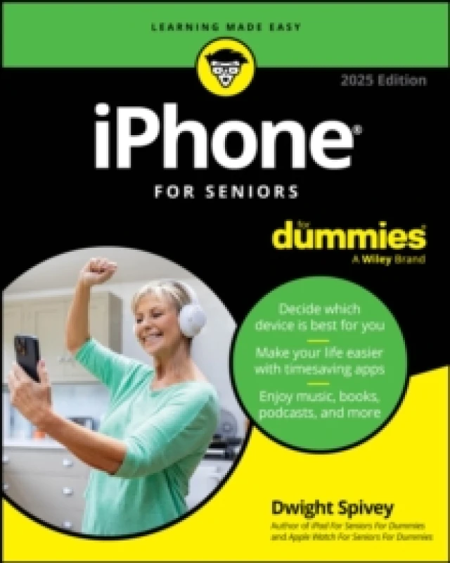Image of iPhone For Seniors For Dummies, 2025 Edition Paperback / softback