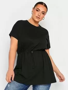 Image of Yours Toggle Tunic Black