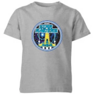 Image of Atari Star Raiders Kids T-Shirt - Grey - 5-6 Years