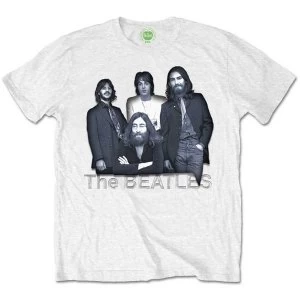 Image of The Beatles - Tittenhurst Table Unisex Medium T-Shirt - White