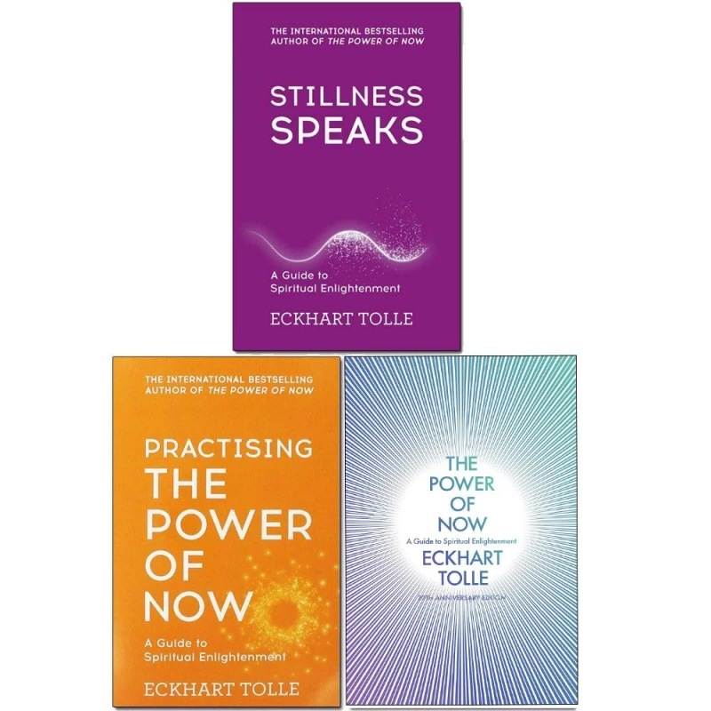 Image of The Power Of Now 3 Book Collection Eckhart Tolle Eckhart Tolle Books