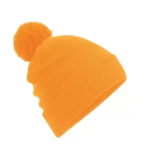 Image of Beechfield Snowstar Thermal Beanie (One Size) (Fluorescent Orange)
