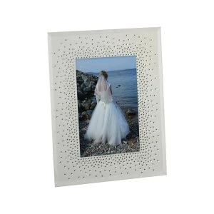 Image of Celebrations Wedding Starburst Crystal Frame 5x7
