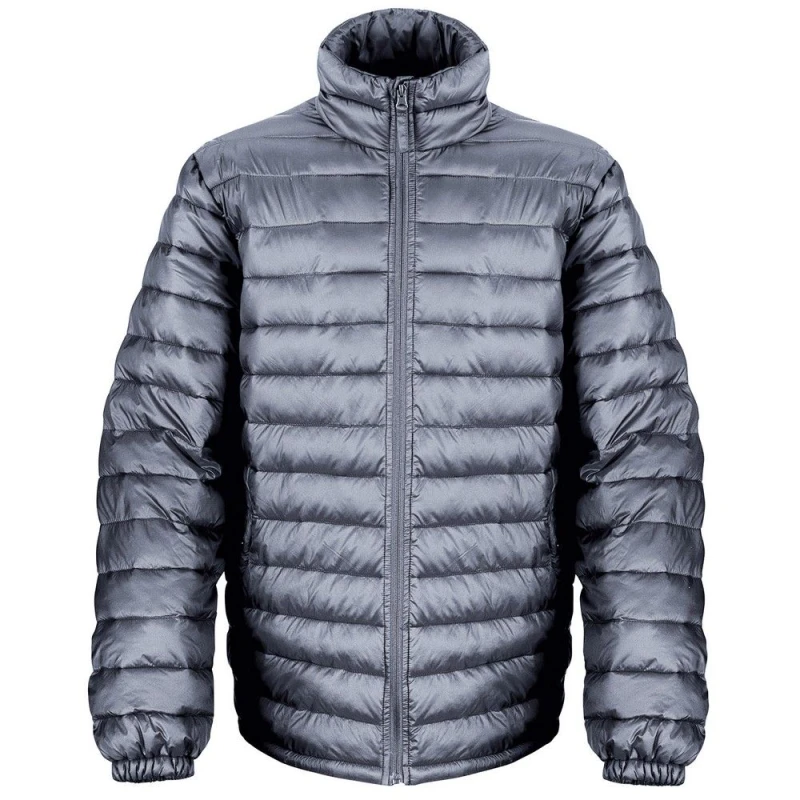 Image of Result Result Men Ice Bird Padded Jacket in Grey Size: Small Grey S Male 5063470898633