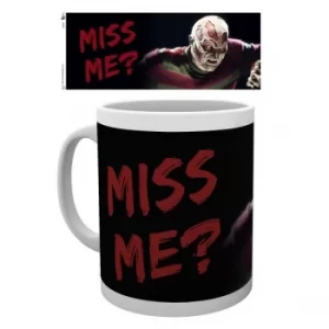 Image of Nightmare On Elm Street Miss Me Mug