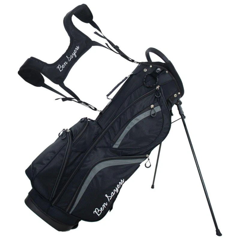 Image of Ben Sayers Ben Sayers DLX Stand Bag Golf Stand Bags One Size Black 71355703000