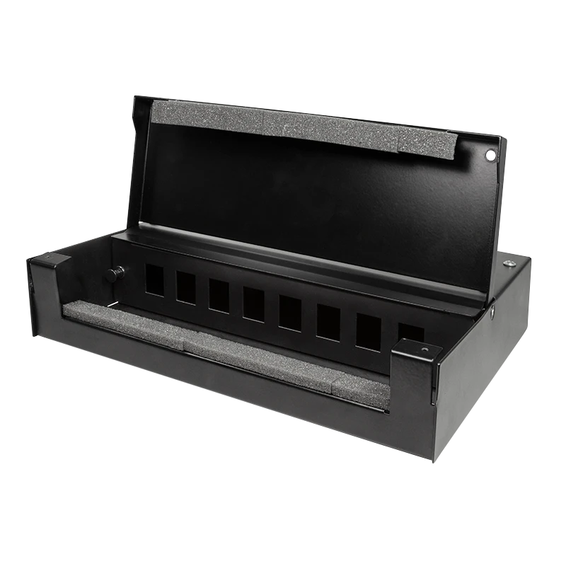 Image of LogiLink Consolidation point box for 8 or 12 keystone modules. metal.