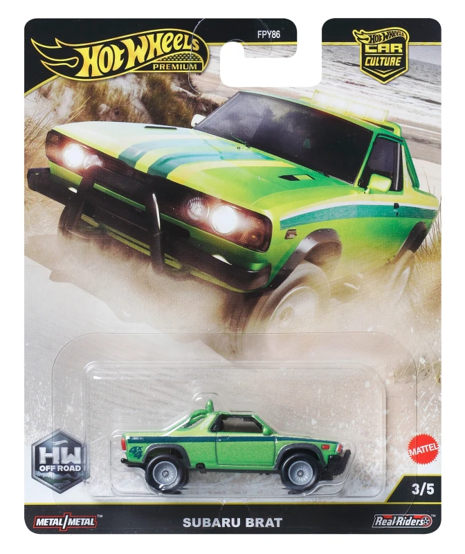 Image of Hot Wheels Premium Car Off Road Subaru B.R.A.T.