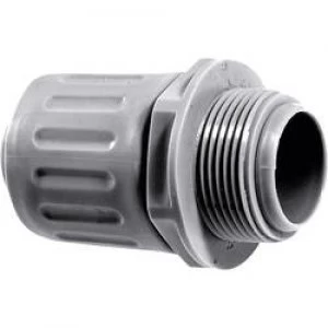 Image of LappKabel 55501450 SILVYN LKI M 40x15 GY SILVYN Threaded Hose Connection PP Silver grey RAL 7001