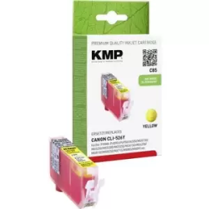 Image of KMP Ink replaced Canon CLI-526 Compatible Yellow C85 1515,0009