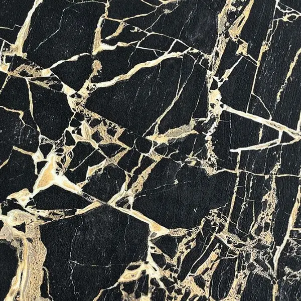 Image of RASCH Rasch - Vasari Enzo Black Marble Wallpaper Metallic Heavyweight Textured Vinyl WL-538113