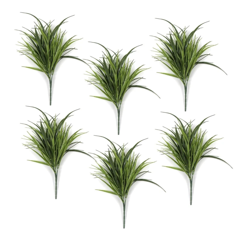 Image of N/A Pack of 6 x 30cm Fire Resistant Artificial Grass Stem