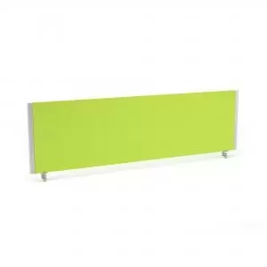 Image of ImpulseEvolve Plus Bench Screen 1400 Bespoke Myrrh Green Silver Frame