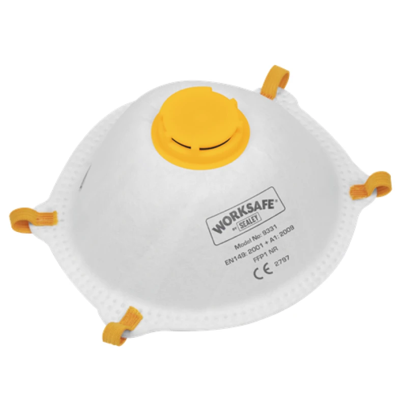 Image of Worksafe Cup Mask Valved FFP1 - Pack of 3 9331/3
