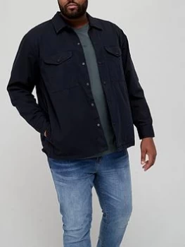 Image of Hugo Boss Lovel 7 Overshirt Black Size 3XL Men