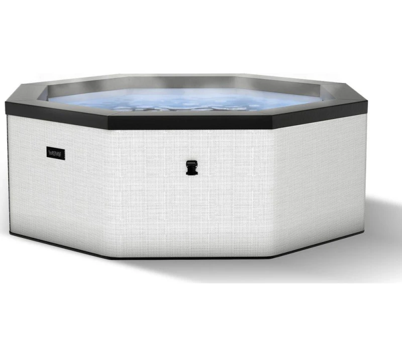 Image of WAVE Como Eco Foam Smart Hot Tub - Pebble White 5061039892542