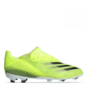 Image of adidas X Ghosted.1 Childrens FG Football Boots - SolYellow/Blue