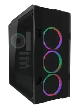 Image of LC-Power 998B Midi Tower Black, Transparent