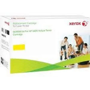 Image of Xerox HP 642A Yellow Laser Toner Ink Cartridge