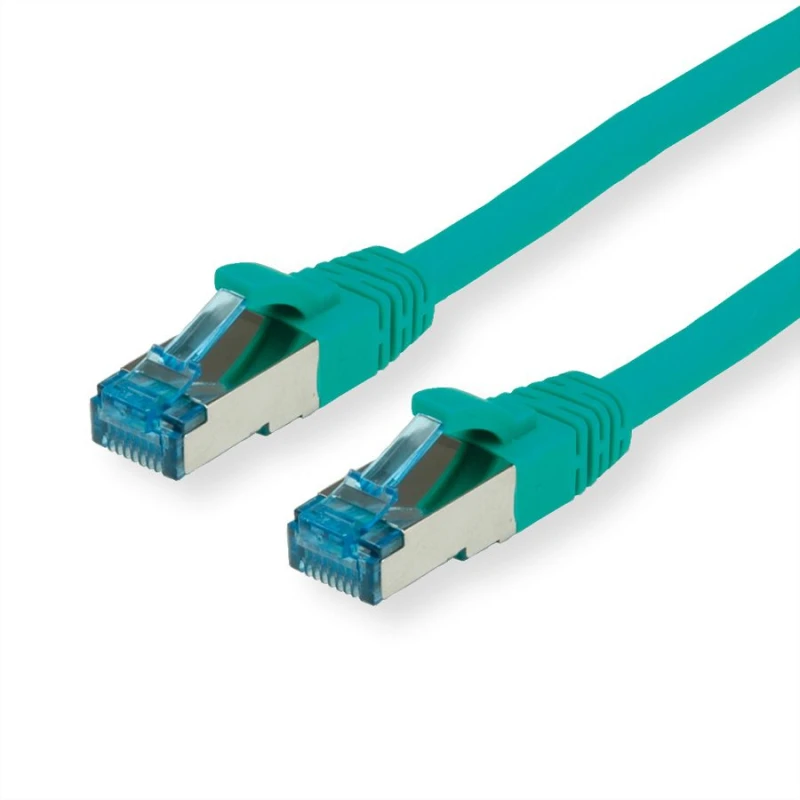 Image of Value 21.99.1993 networking cable Green 1.5 m Cat6a S/FTP (S-STP)