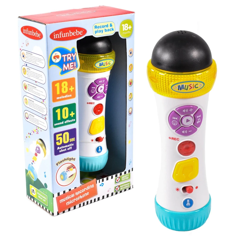Image of Infunbebe Musical Recording Microphone Multi unisex