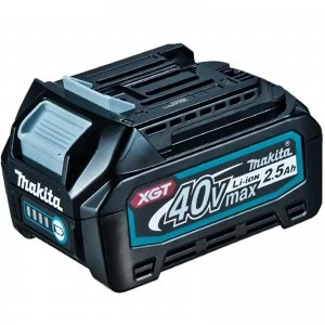 Image of Makita BL4025 40v Max XGT Cordless Li-ion Battery 2.5ah 2.5ah