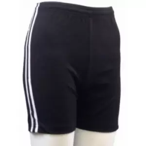 Image of Carta Sport Womens/Ladies Stripe Shorts (28R) (Black/White)