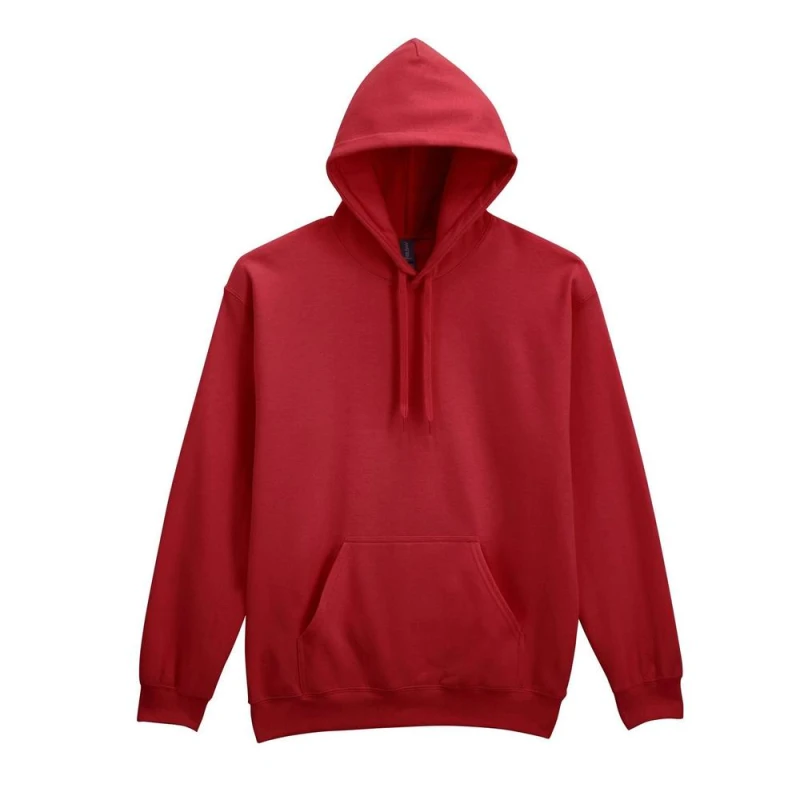 Image of Gildan Womens Softstyle Fleece Midweight Hoodie in Red Size: Small Red Female S